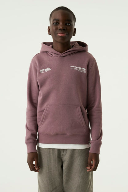 Sweat-shirt garçon mauve Garcia - U263461