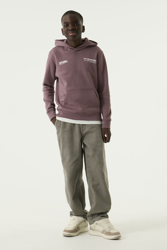 Sweat-shirt garçon mauve Garcia - U263461