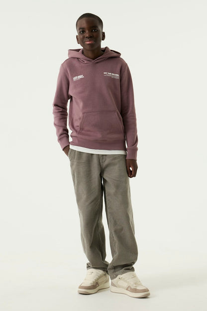 Sweat-shirt garçon mauve Garcia - U263461