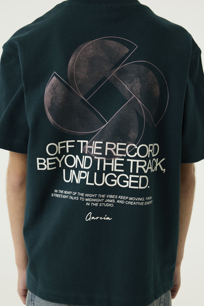 T-shirt garçon bleu sarcelle Garcia - U263400