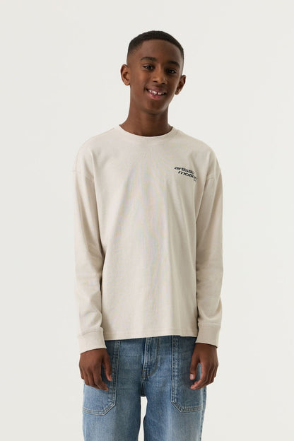 T-shirt garçon beige Garcia - V263602