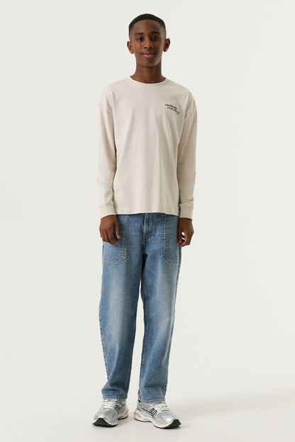 T-shirt garçon beige Garcia - V263602