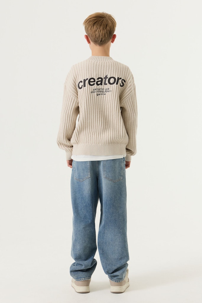 Pull-over garçon beige Garcia - V263642