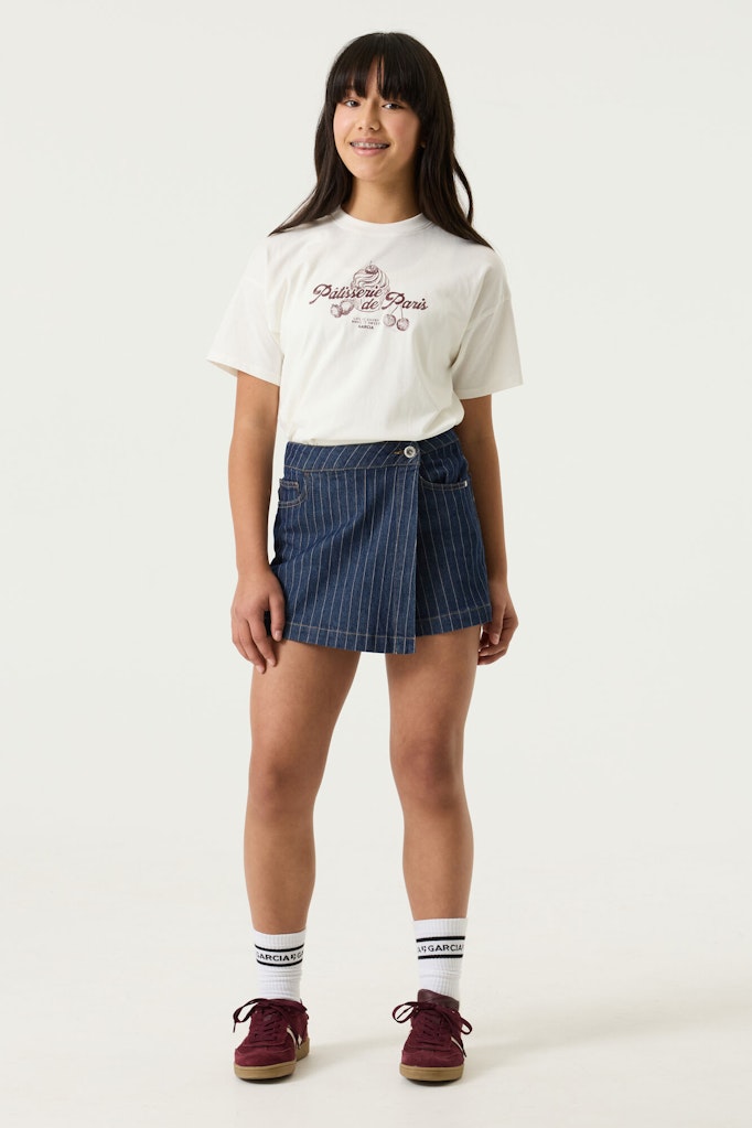 T-shirt fille beige Garcia - U262604