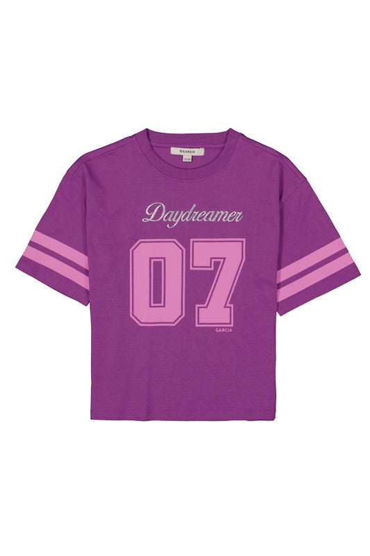 T-shirt fille magenta Garcia - S262603