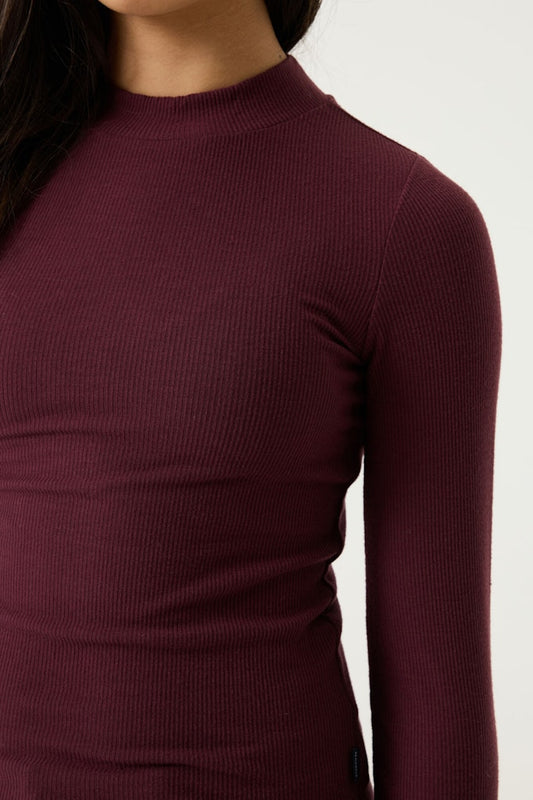 T-shirt fille bordeaux Garcia - U262602