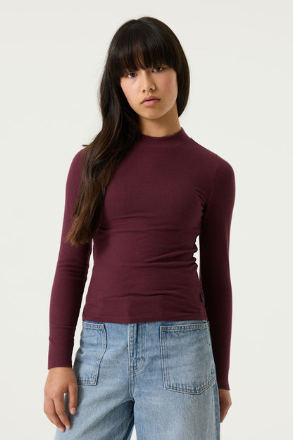 T-shirt fille bordeaux Garcia - U262602