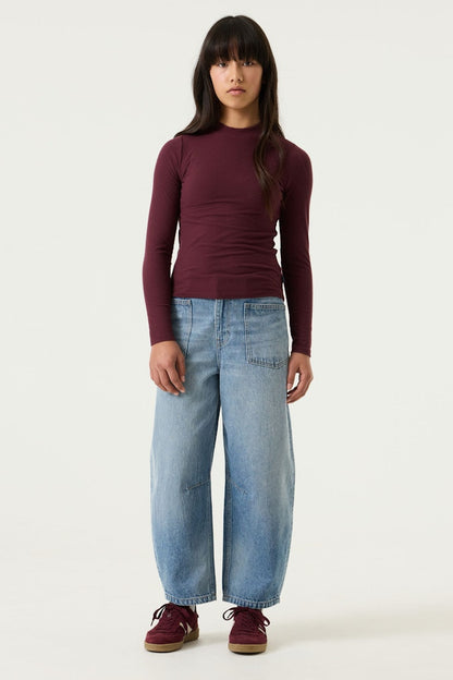 T-shirt fille bordeaux Garcia - U262602
