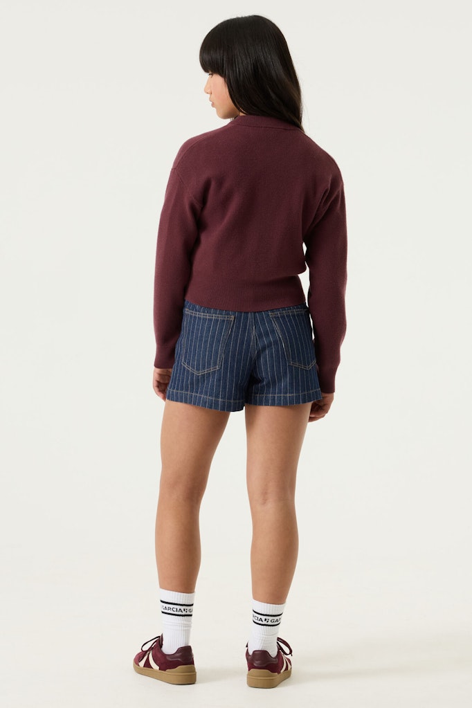 Cardigan fille bordeaux Garcia - U262655