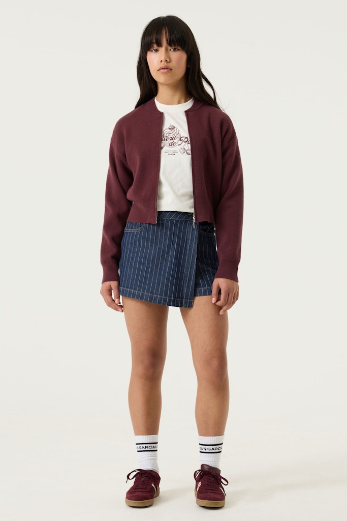 Cardigan fille bordeaux Garcia - U262655