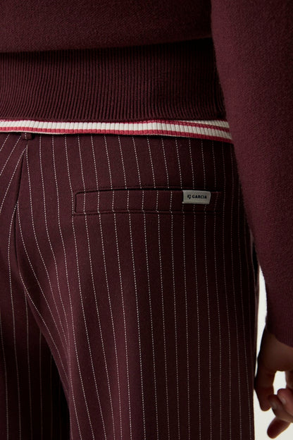 Pantalon fille mauve Garcia - U262722