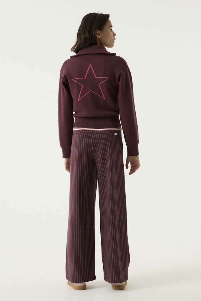 Pantalon fille mauve Garcia - U262722
