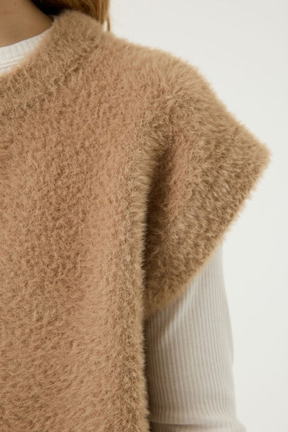 Cardigan fille camel doré Garcia - T262452