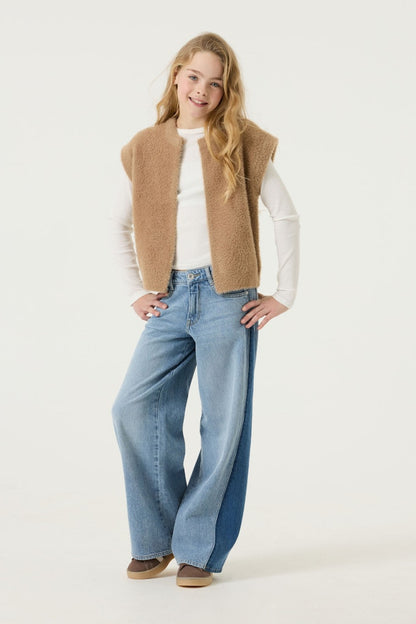 Cardigan fille camel doré Garcia - T262452