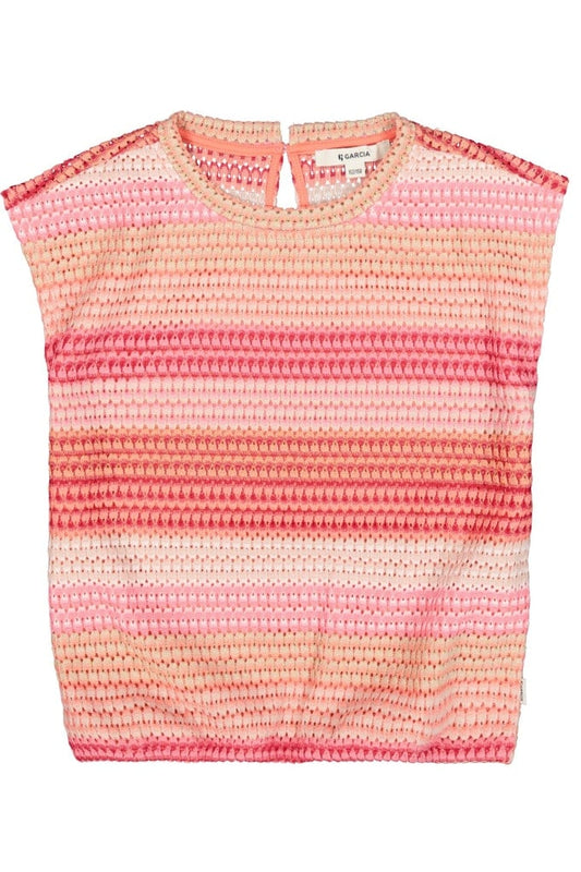 T-shirt GARCIA P262608-1005 coral crush