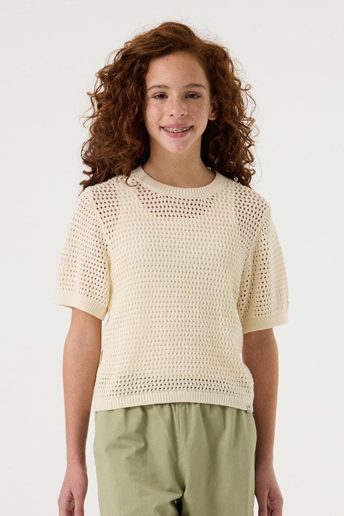 Pullover GARCIA O262442-1448 ecru