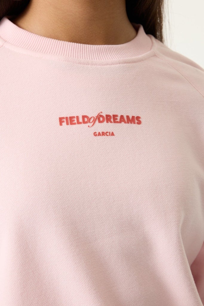 Sweat-shirt GARCIA N262660-3553 chalk pink