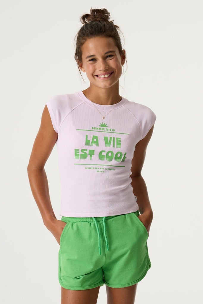 T-shirt GARCIA Q262402-4134 crystal lila