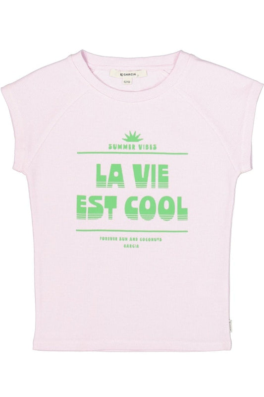 T-shirt GARCIA Q262402-4134 crystal lila