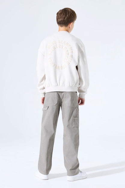 Pantalon garçon Garcia - N263711-5068 Gris taupe