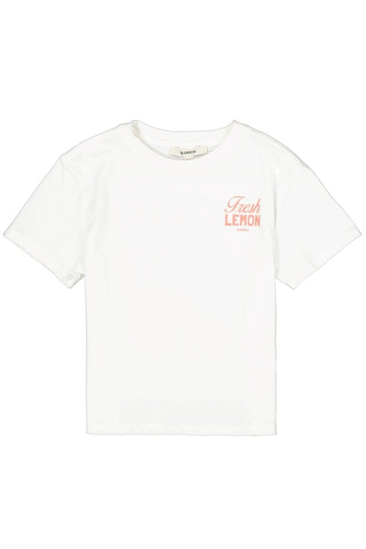 T-shirt GARCIA O262402-53 off white