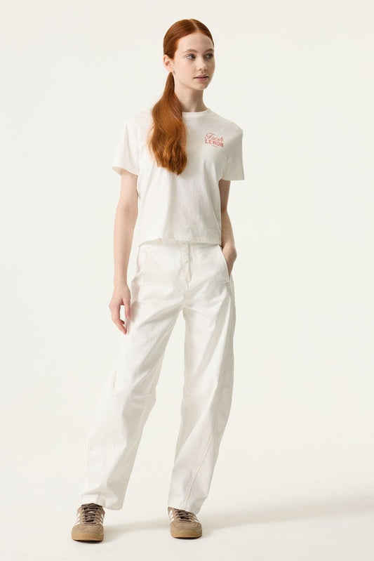 T-shirt GARCIA O262402-53 off white