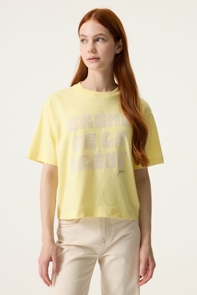 T-shirt GARCIA M262401-6701 lemon twist
