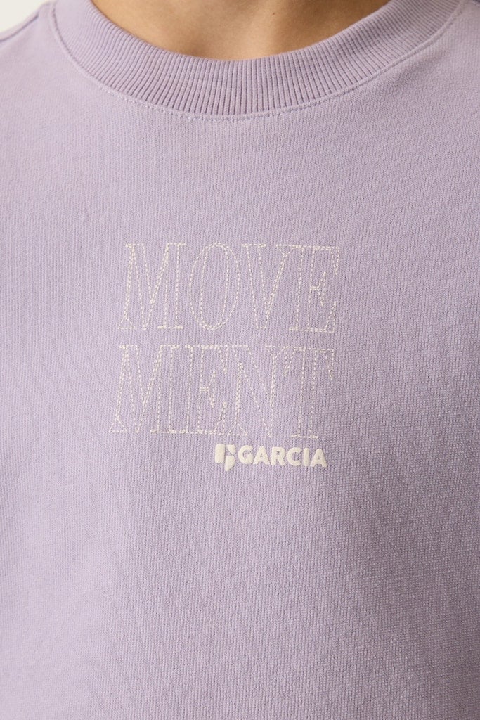 T-shirt GARCIA N263603-6736 misty lilac