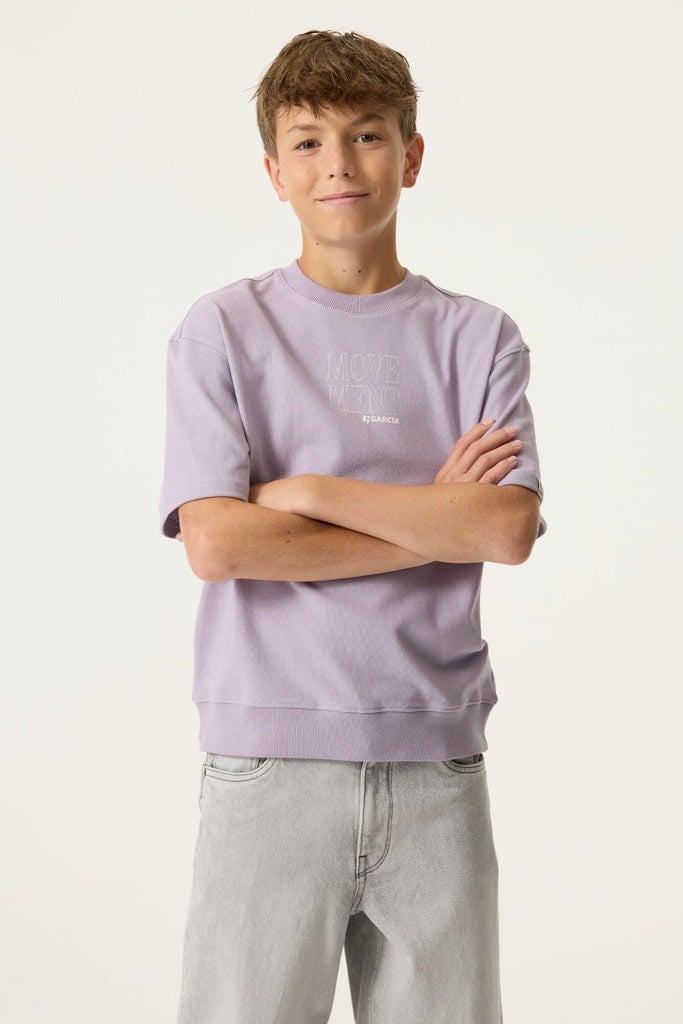 T-shirt GARCIA N263603-6736 misty lilac
