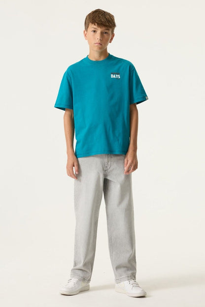 T-shirt garçon Garcia - O263405-6750 Bleu canard