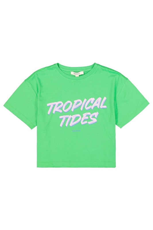 T-shirt GARCIA Q262404-7060 clear green