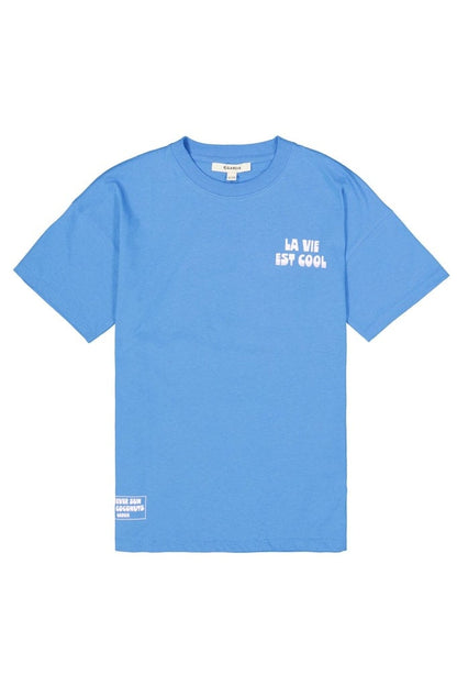 T-shirt fille Garcia - Q262407-9041 Bleu pacifique