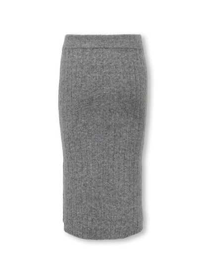 Jupe longue Kids only girl Kogjeanett life rib long skirt cp knt