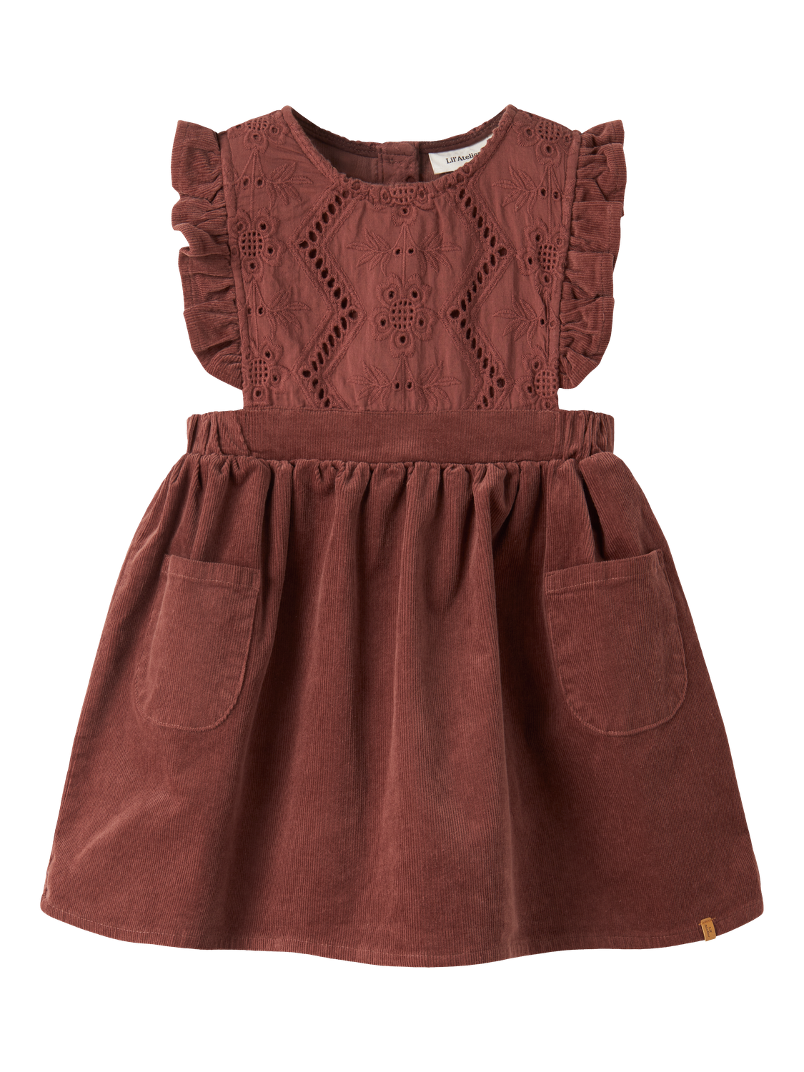 Robe midi-Lil' atelier mini-NMFONELLAS CORD DRESS 1146-HC LIL