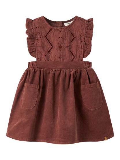 Robe midi-Lil' atelier mini-NMFONELLAS CORD DRESS 1146-HC LIL