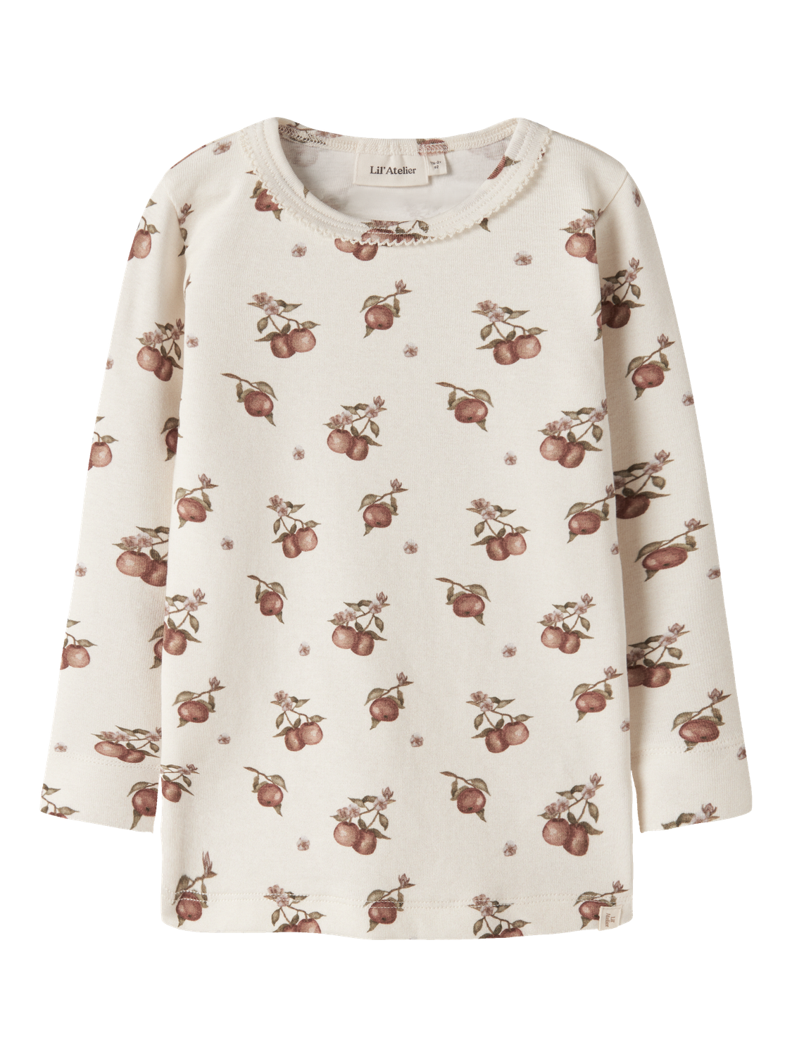 T-shirts-Lil' atelier mini-NMFGAYO SIG LS SLIM TOP LIL
