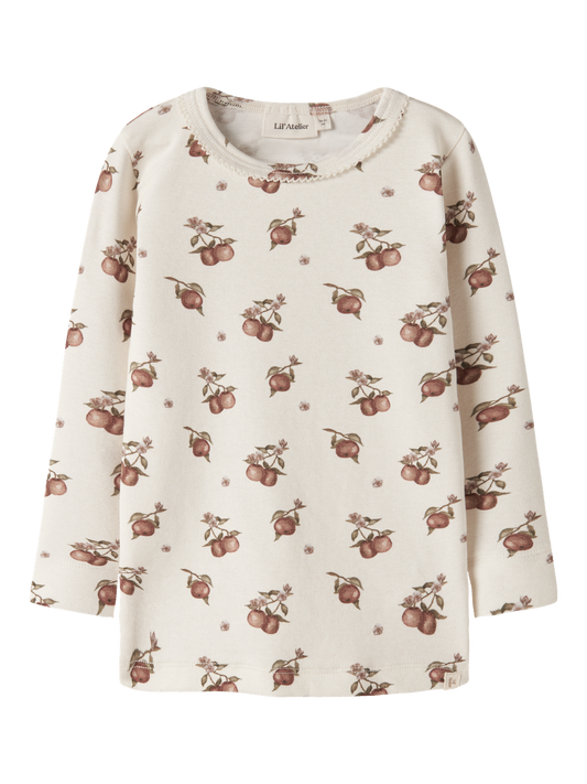 T-shirts-Lil' atelier mini-NMFGAYO SIG LS SLIM TOP LIL