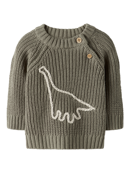 Haut en tricot Lil' atelier baby Nbmemlen emb ls knit lil