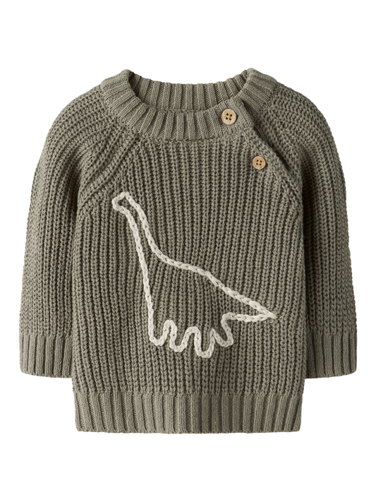 Haut en tricot Lil' atelier baby Nbmemlen emb ls knit lil