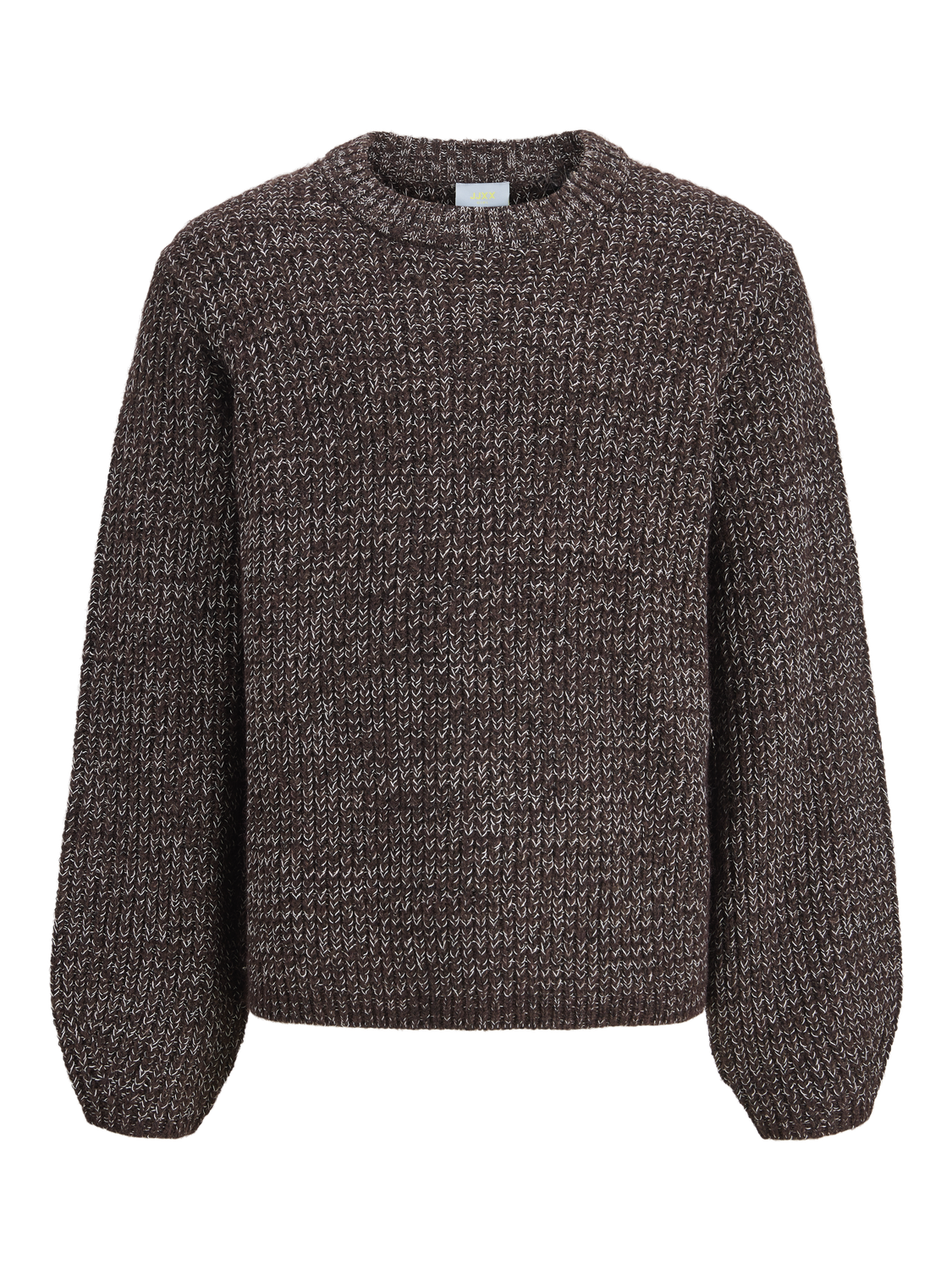 Pull-over col rond fille JJXX - Gloria Brun café