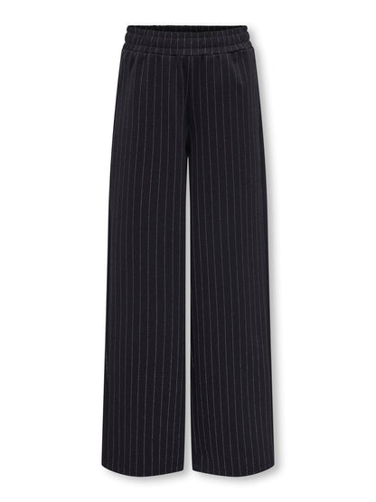 Pantalons-Kids only girl-KOGVERA STRIPED LUREX WIDE PANT SWT