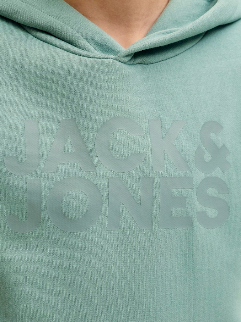 Sweat-shirt Jack&jones junior Jjecorp logo sweat hood noos jnr