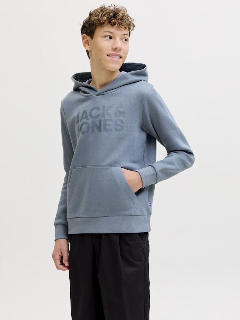Sweat-shirt Jack&jones junior Jjecorp logo sweat hood noos jnr
