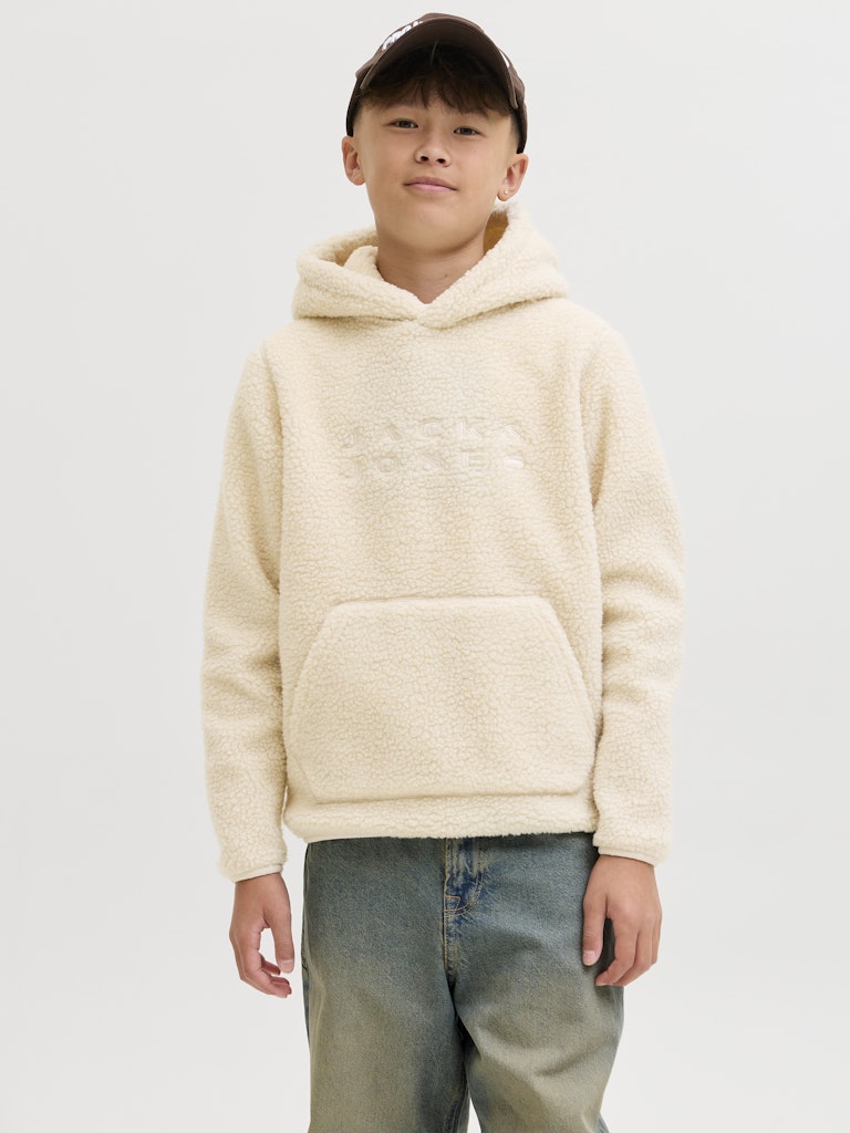 Sweat-shirt Jack&jones junior Jcoflare teddy sweat hood jnr