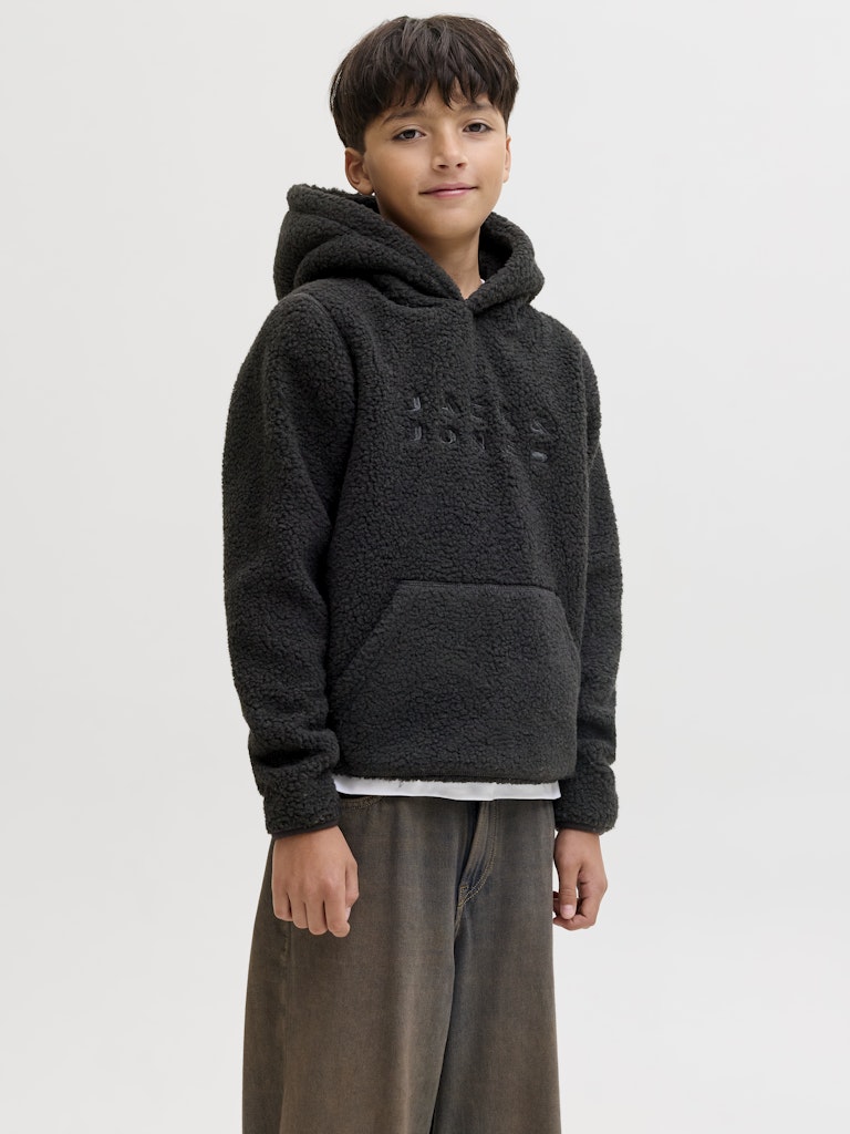 Sweat-shirt Jack&jones junior Jcoflare teddy sweat hood jnr