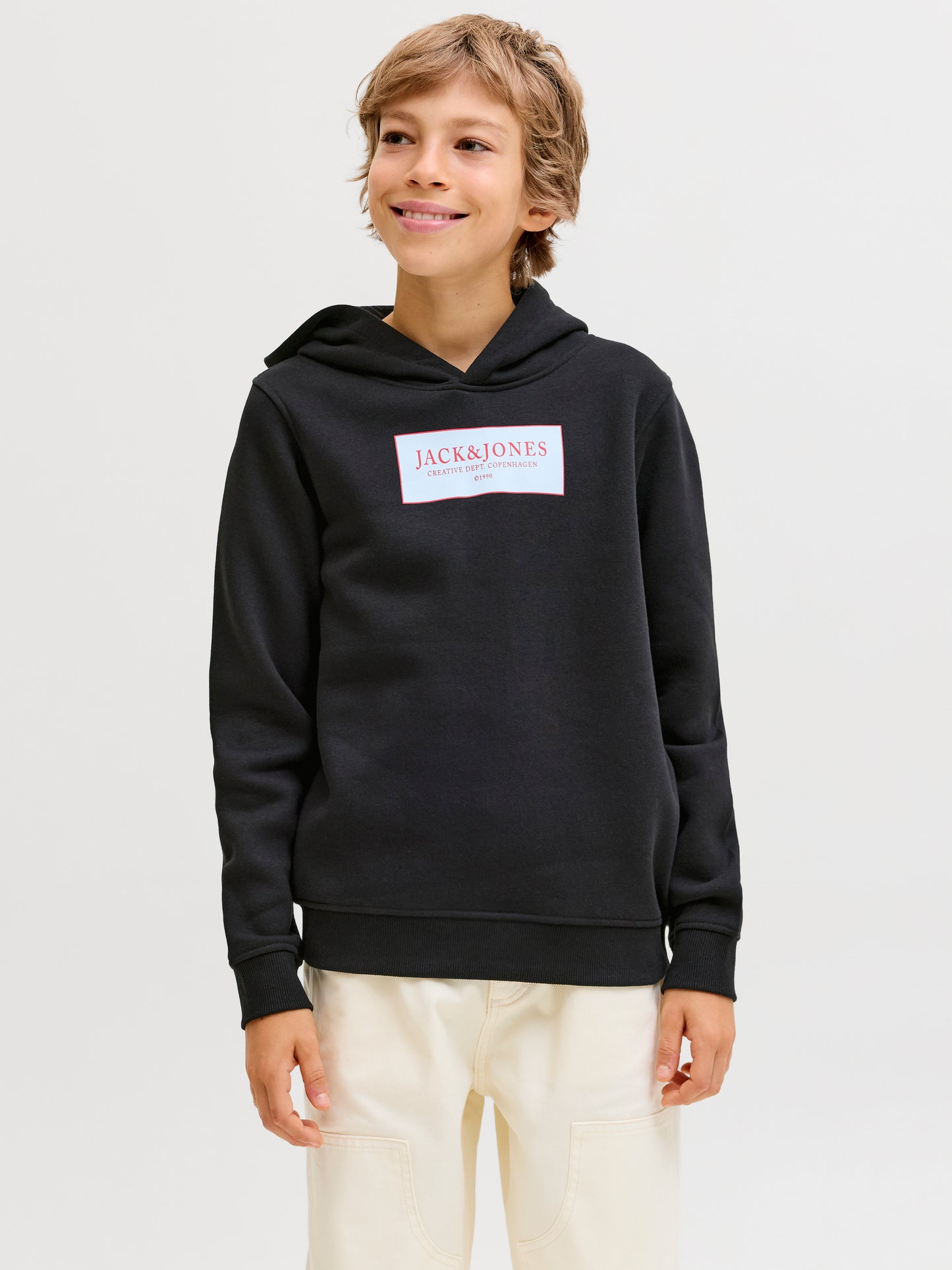 Sweat-shirt Jack&jones junior Jorgreene sweat hood fst jnr