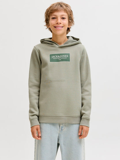 Sweat-shirt garçon Jack & Jones Junior - Greene