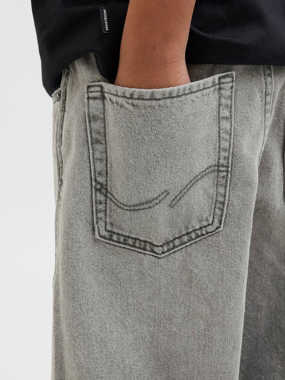 Jean garçon Jack & Jones Junior - Jjialex Gris denim