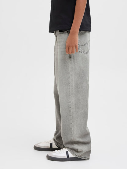 Jean garçon Jack & Jones Junior - Jjialex Gris denim
