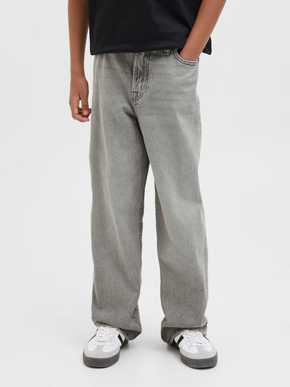 Jean garçon Jack & Jones Junior - Jjialex Gris denim